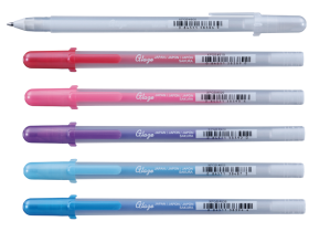 Ручка-контур Sakura "3D GLAZE" белый