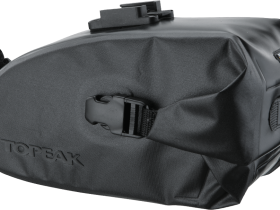 Велосумка подседельная Topeak Wedge DryBag (QuickClick), большая (черный)