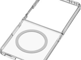 Чехол uBear Real Mag для Galaxy Z Flip8 MagSafe прозрачный
