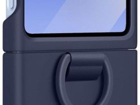 Чехол Samsung Silicone Case для Z Flip6/Flip7 FE Синий