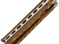 Нож-бабочка (балисонг) Ромул, сталь D2, рукоять G10