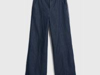 Широкие джинсы O'STIN x Яндекс Книги, Синий