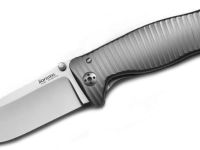Нож складной LionSteel SR1 G, сталь Sleipner, рукоять титан