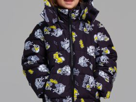 Куртка текстильная с полиуретановым покрытием для мальчиков