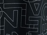 Футболка с принтом, Черный