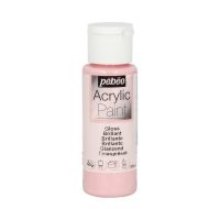 Акрил для декора Pebeo "Acrylic Paint" 59 мл, глянцевый, розовая карамель