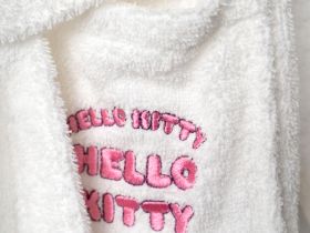 Халат текстильный для девочек