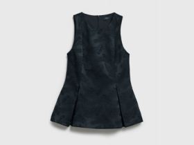 Топ-корсет из жаккарда, Черный