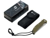 Нож складной Stinger 100 мм, сталь 440A, рукоять G10, хаки