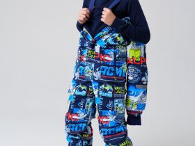 Комбинезон текстильный с полиуретановым покрытием для мальчиков