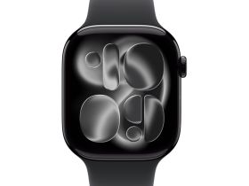 Смарт-часы Apple Watch Series 11 42mm Jet Black Aluminum Case with Black Sport Band (S/M)