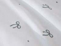 Пододеяльник Графитовый бант