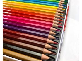 Набор карандашей цветных Acmeliae 24 цв, в металлическом футляре