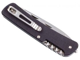 Нож Ruike L51-N, сталь 12C27, рукоять G10, коричневый