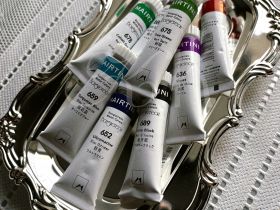 Акварель Mairtini "Bouguereau" туба 8 мл, Quinacridone Purple