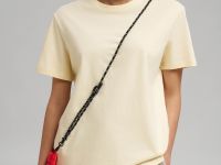 Свободная футболка comfort fit из хлопкового джерси