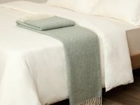 Плед Treccia, оливковый