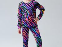 Термокомплект трикот. для девочек: фуфайка (футболка) с длин. рук, брюки для эпизод. использования