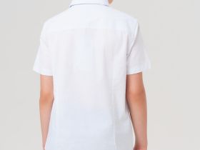 Сорочка текстильная для мальчиков (slim fit)