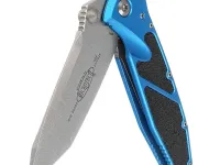 Складной нож Microtech Socom Elite Tanto, сталь M390, рукоять алюминий, синий