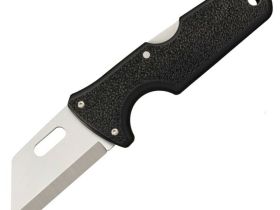 Нож со сменным лезвием Cold Steel Click N Cut, сталь 420J2, рукоять пластик, черный