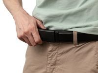 Ремень-нож, экокожа, нержавеющая сталь 440