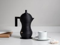 Alessi Кофеварка 70 мл черная Pulcina Alessi