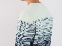 Джемпер с эффектом градиента, Синий