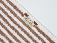 Полотенце махровое Узкая полоска/Striscia stretta, какао