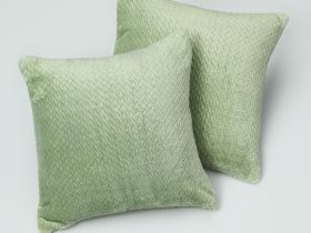 Наволочка декоративная Ennio, зеленая