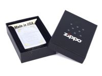 Зажигалка ZIPPO Serenity, латунь с покрытием Satin Chrome™, серебристый, матовая, 36х12x56 мм