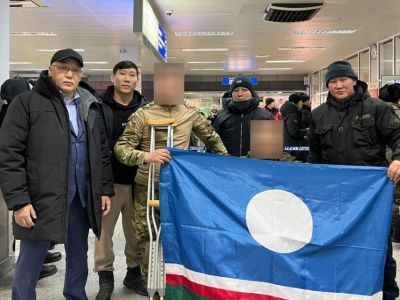 В Якутске встретили бойцов, вернувшихся из зоны специальной военной операции