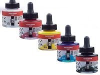 Чернила акриловые Talens "Amsterdam" 30 мл №817 Белый жемчужный