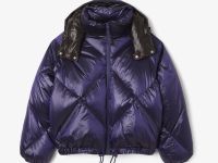 Женский дутый короткий пуховик Lacoste OVERSIZE FIT