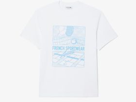 Мужская хлопковая футболка Lacoste