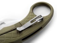 Складной нож LionSteel L.E.One, сталь Magnacut, рукоять алюминий, зеленый