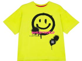 Фуфайка трикотажная для девочек (футболка)