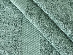 Полотенце махровое Gusto, зеленое