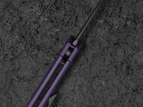Складной нож Bestech Knives Ququ, сталь 14C28N, рукоять G10, фиолетовый