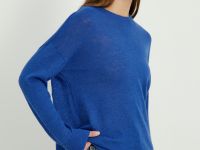 Оверсайз джемпер из мохера и шерсти