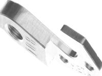 Держатель заднего переключателя &quot;петух&quot; Meta №108 фрезерованный (серебристый)