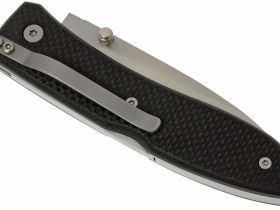 Нож складной LionSteel 8800 BK Opera, сталь D2 Tool Steel, рукоять стеклотекстолит G-10, черный