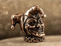 Бусина для темляка Шут, бронза