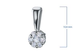 Подвеска из серебра э0612пд10134800