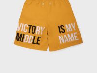 Шорты текстильные плавательные для мальчиков, длинные