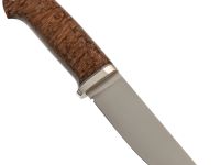 Нож Панцуй, сталь M398, рукоять карельская береза