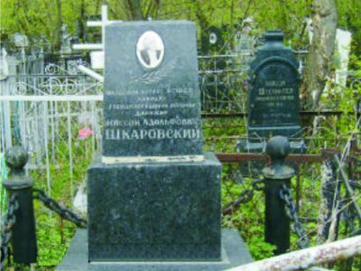 Могила Шкаровского Ниссона Адольфовича, народного артиста РСФСР, 1904-1964 гг.