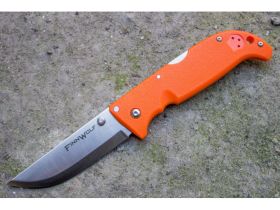 Нож складной Cold Steel Finn Wolf Blaze Orange, сталь AUS-8A, рукоять Grivory®, оранжевый