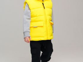 Жилет текстильный с полиуретановым покрытием для мальчиков