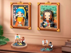 1287_MK Конструктор Девушка с жемчужной сережкой